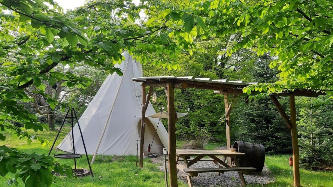 ホテル Levaltipis Saint-Gâtien-des-Bois エクステリア 写真