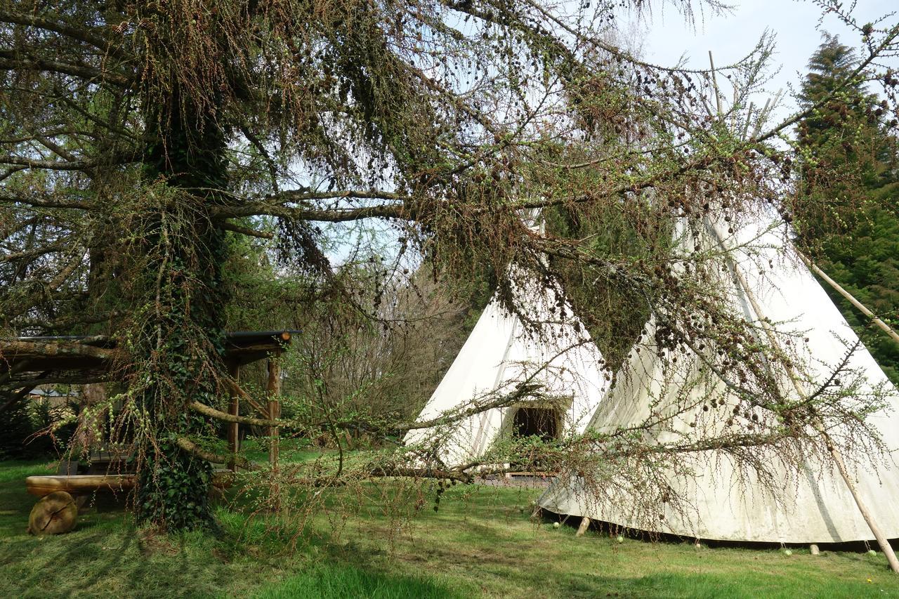 ホテル Levaltipis Saint-Gâtien-des-Bois エクステリア 写真